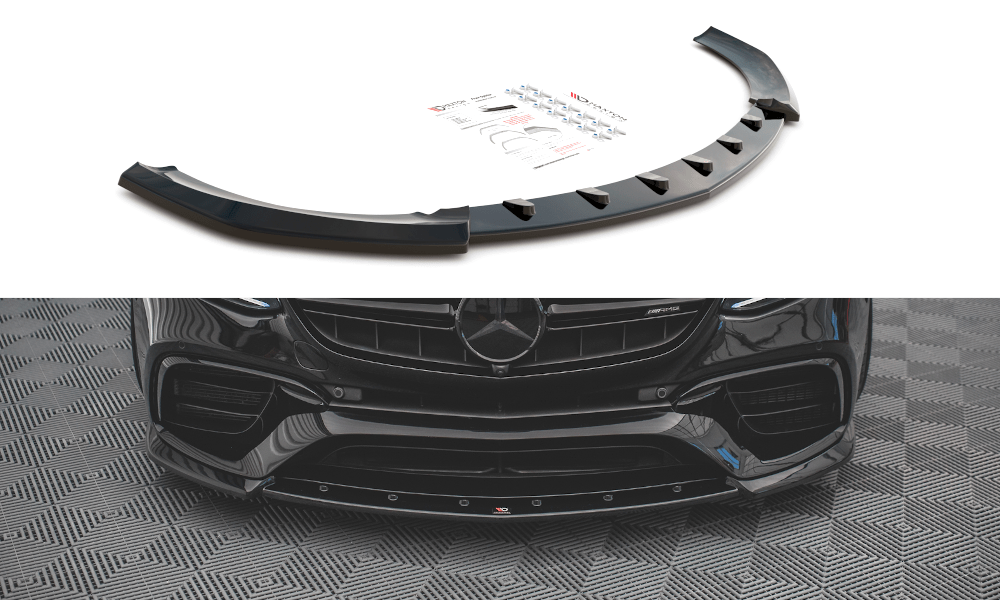 Maxton Design Front Splitter V.3 Mercedes-Benz E63 AMG Estate/Sedan S213/W213