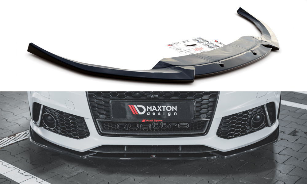 Maxton Design Front Splitter V.4 Audi RS6 C7