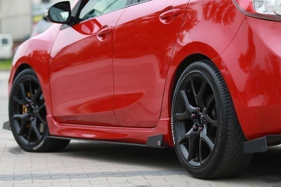 Maxton Design Racing Side Skirts Diffusers Mazda 3 MK2 Mps