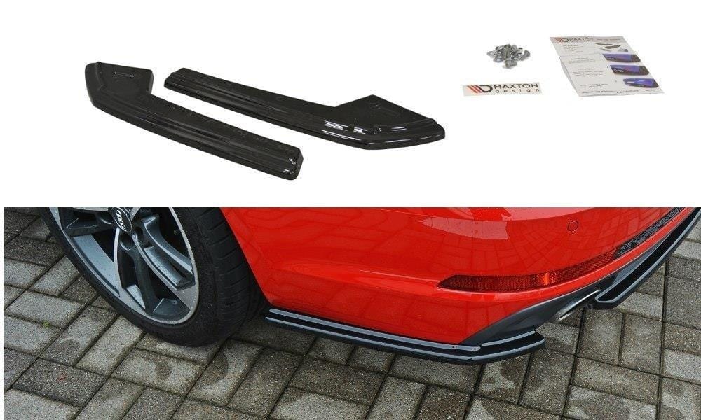 Maxton Design Rear Side Splitters Audi A4 B9 S-Line