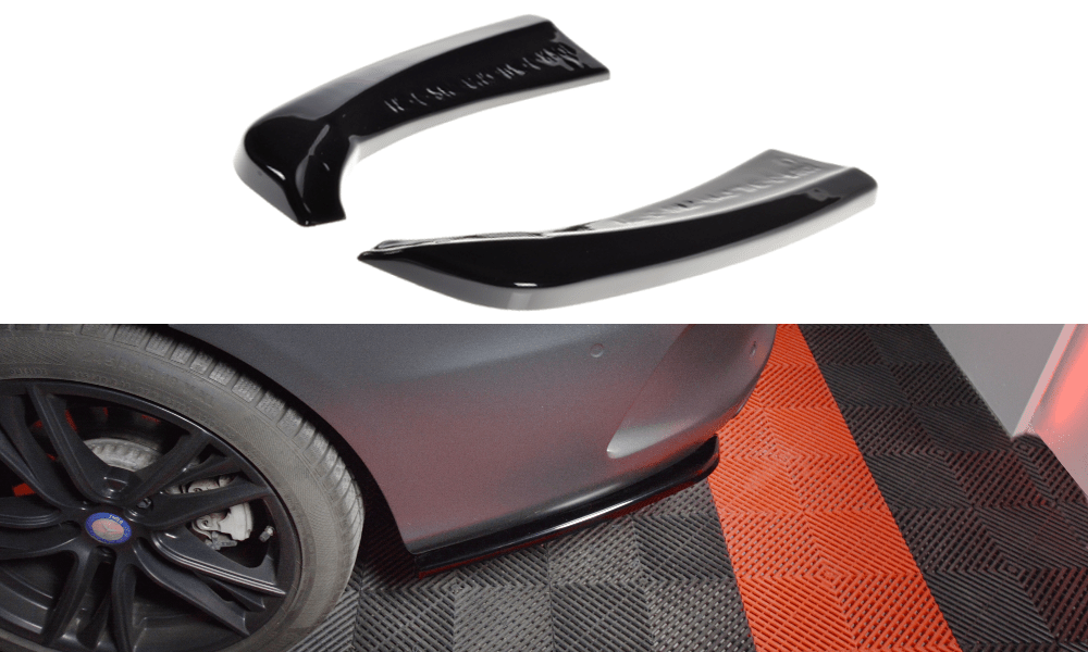 Maxton Design Rear Side Splitters Mercedes- Benz C-Class W205 Coupe AMG-Line