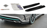 Maxton Design Rear Side Splitters Mercedes-Benz CLA C117 AMG-Line Facelift