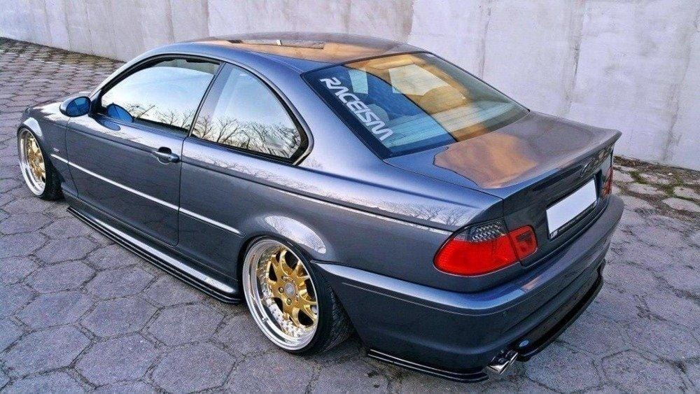 Maxton Design Rear Side Splitters For BMW 3 E46 M-Package Coupe
