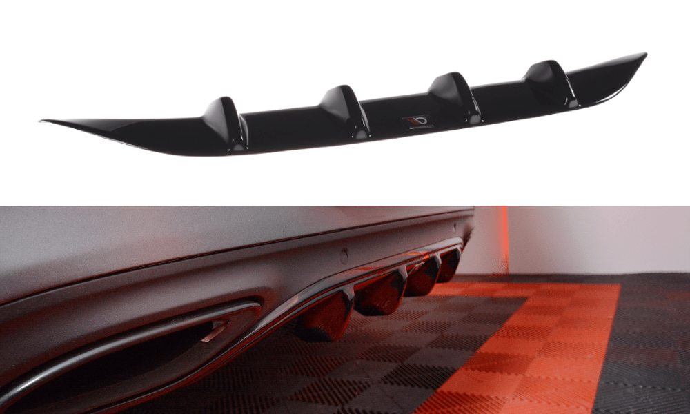 Maxton Design Rear Valance Mercedes- Benz C-Class W205 Coupe AMG-Line
