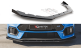 Maxton Design Racing Durability Front Splitter + Flaps Ford Focus RS MK3