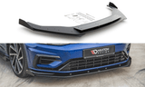 Maxton Design Racing Durability Front Splitter + Flaps VW Golf R Mk7 Facelift