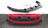 Maxton Design Racing Durability Front Splitter V.3 + Flaps Volkswagen Golf GTi Mk6