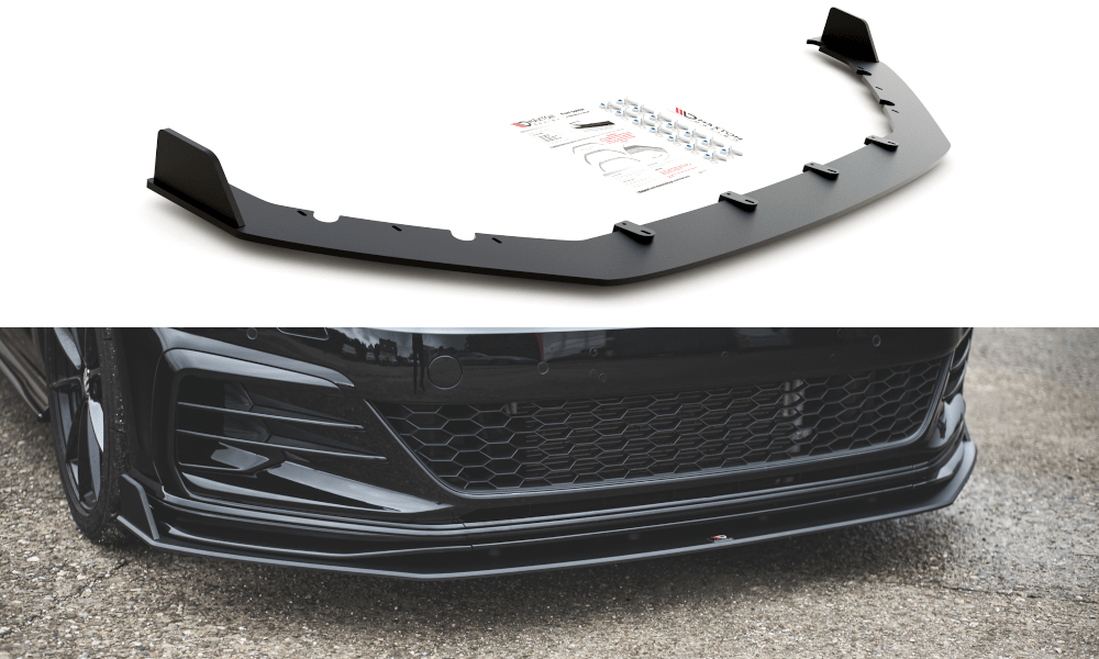 Maxton Design Racing Durability Front Splitter VW Golf Mk7 GTi TCR
