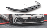 Maxton Design Racing Durability Front Splitter Volkswagen Golf Mk8 GTi / R-Line