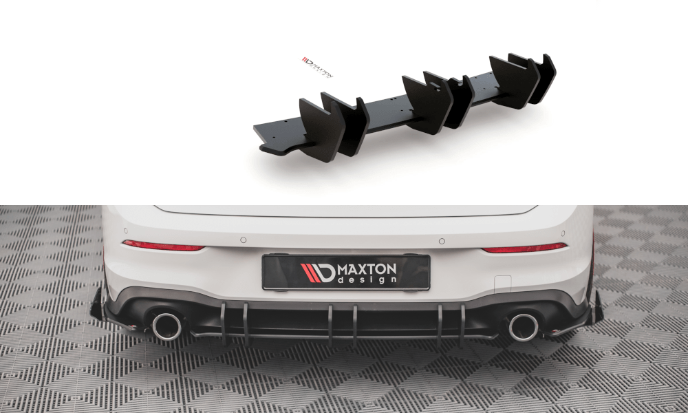 Maxton Design Racing Durability Rear Diffuser V.2 Volkswagen Golf Mk8 GTi