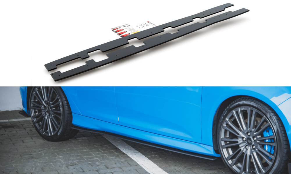 Maxton Design Racing Durability Side Skirts Diffusers Ford Focus RS MK3