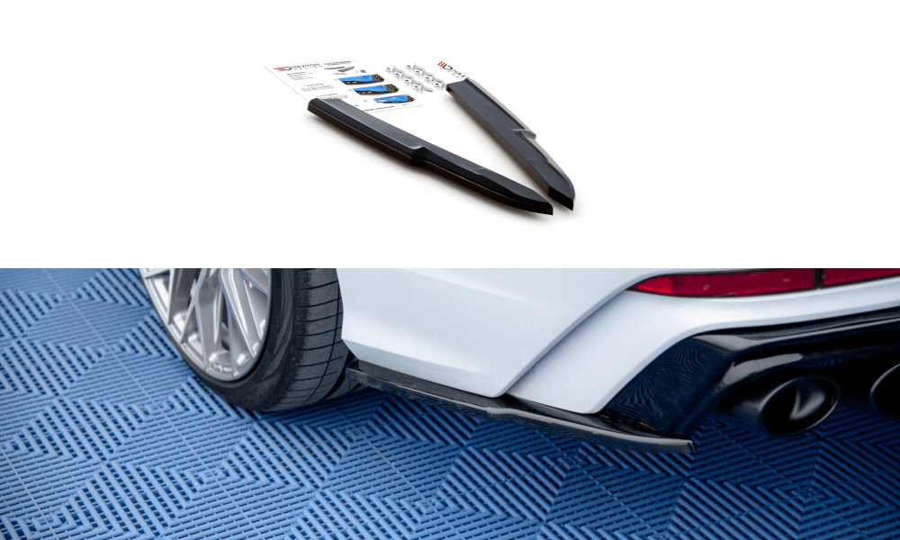 Maxton Design Rear Side Splitters Audi A6 C8 S-Line