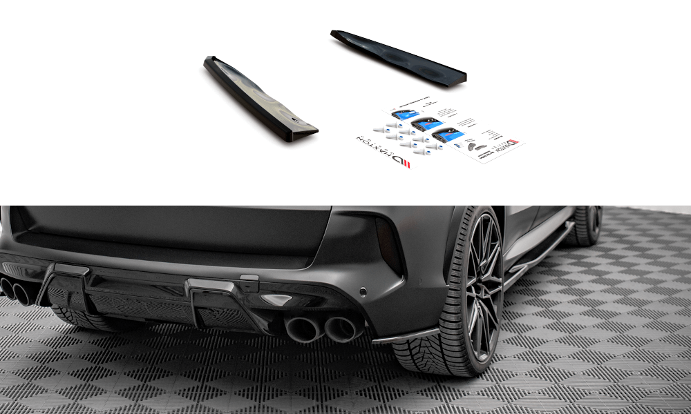 Maxton Design Rear Side Splitters - BMW / F95 / X5M