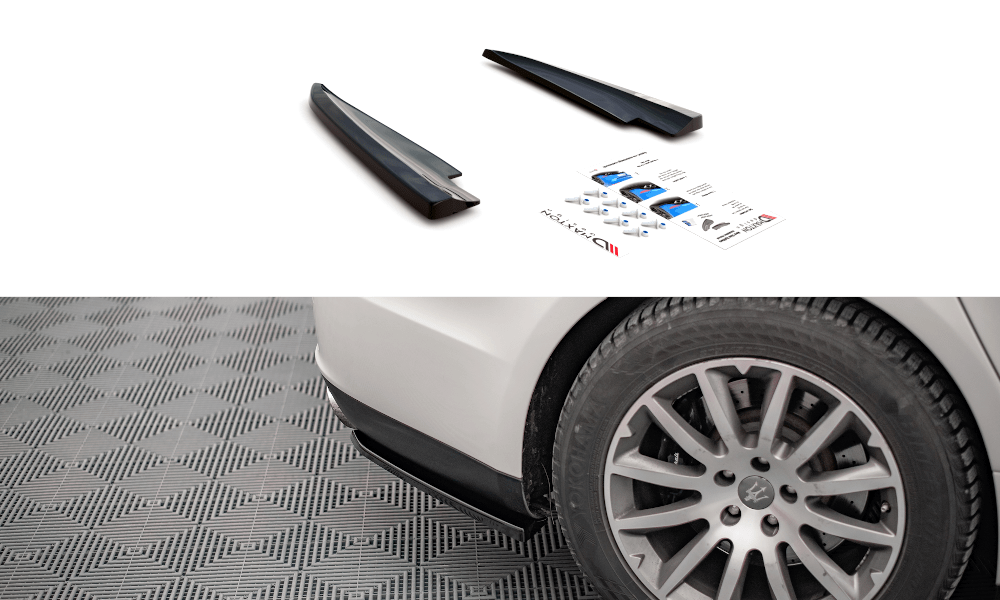Maxton Design Rear Side Splitters Maserati Ghibli MK3