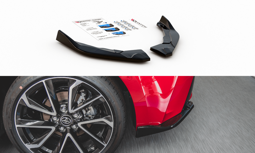 Maxton Design Rear Side Splitters Toyota Corolla Xii Hatchback
