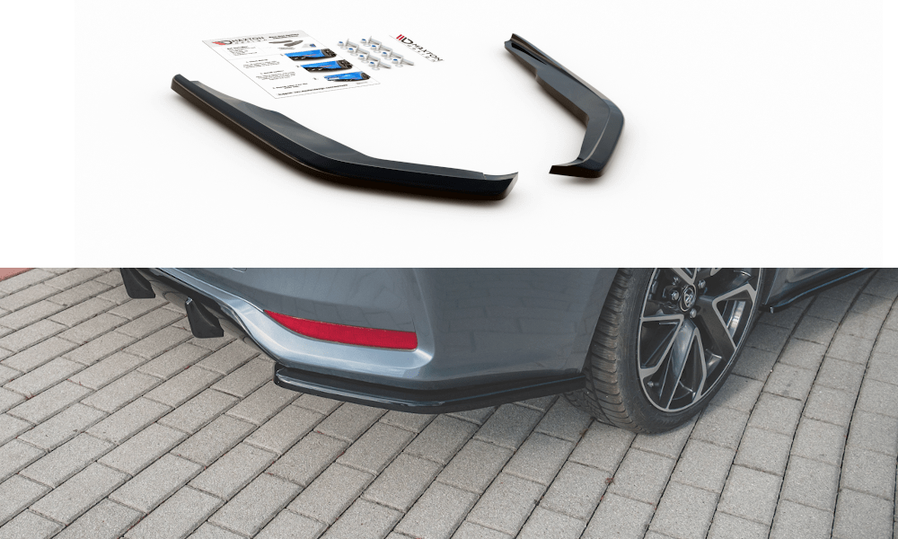 Maxton Design Rear Side Splitters Toyota Corolla Xii Sedan