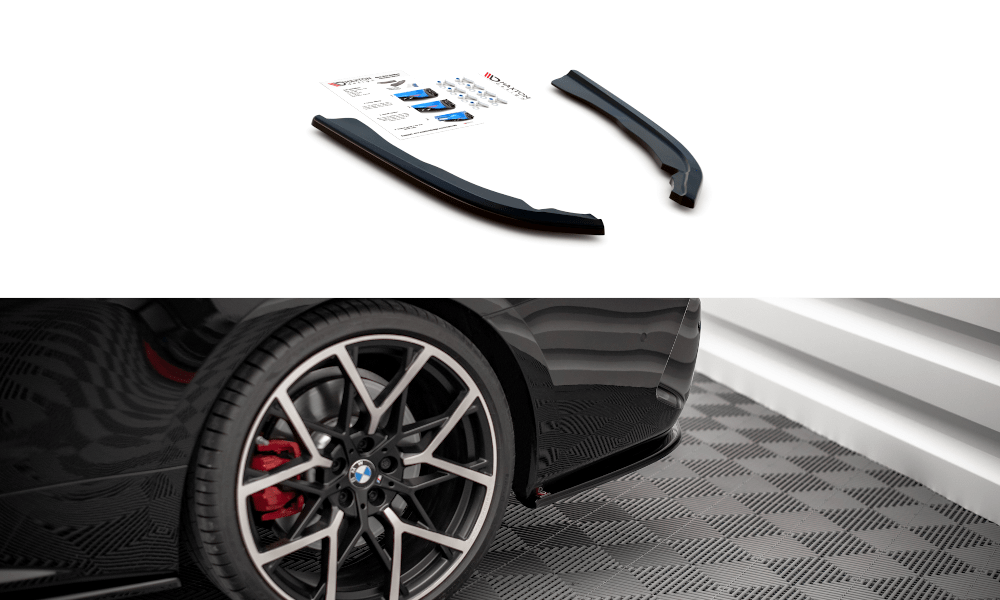 Maxton Design Rear Side Splitters V.1 BMW 4 M-Package G22