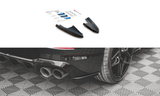 Maxton Design Rear Side Splitters V.3 For - VW Golf R Mk8