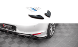 Maxton Design Rear Side Splitters V.4 VW Golf R Mk7
