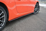 Maxton Design Side Skirts Diffusers V.1 Subaru Brz/ Toyota GT86 Facelift
