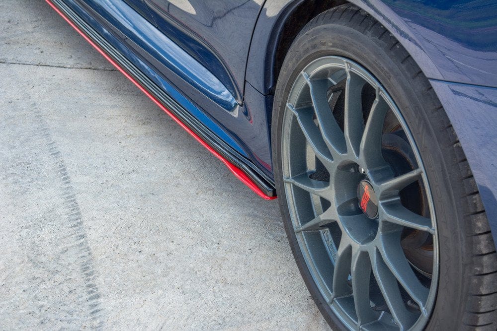 Maxton Design Side Skirts Diffusers V.2 Subaru WRX STI