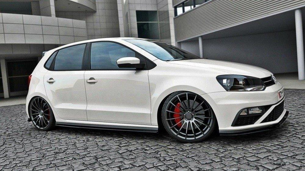 Maxton Design Side Skirts Diffusers VW Polo Mk5 GTi (Facelift)