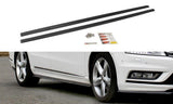 Maxton Design Side Skirts Diffusers VW Passat B7 R-Line