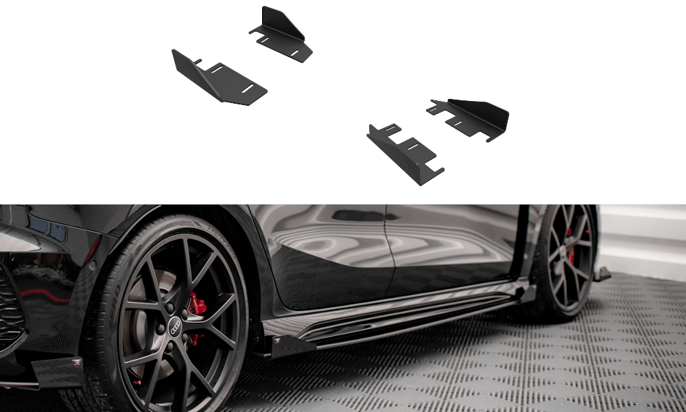 Maxton Design Side Skirts Flaps Audi RS3 Sportback / Sedan 8Y