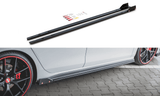 Maxton Design Side Skirts Diffusers + Flaps V.2 Volkswagen Golf Mk8 GTi / GTi Clubsport / R-Line