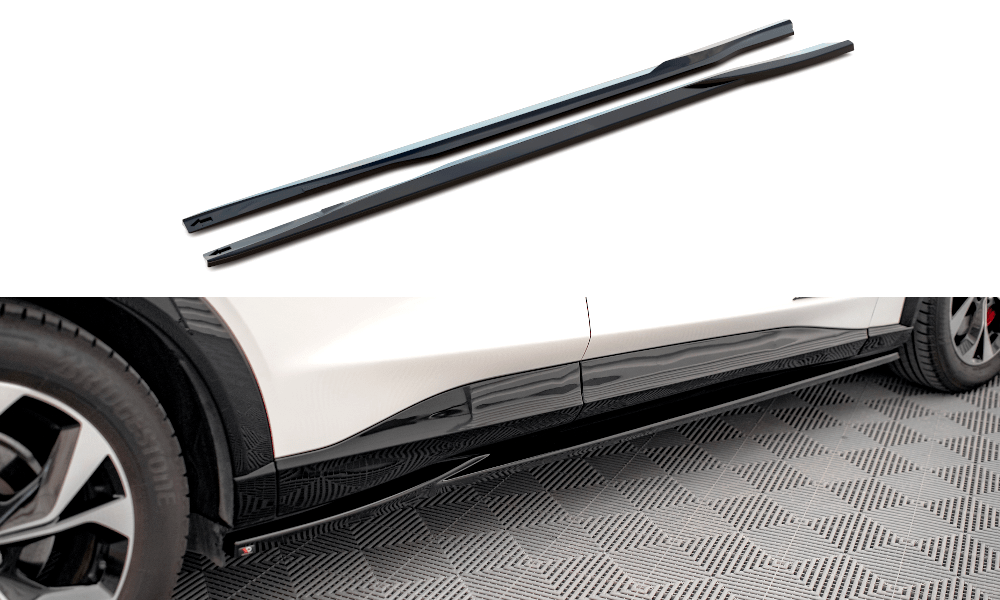Maxton Design Side Skirts Diffusers Ford Mustang Mach-E MK1