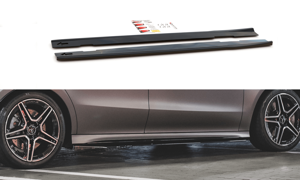 Maxton Design Side Skirts Diffusers Mercedes-AMG CLA 35 / 45 C118