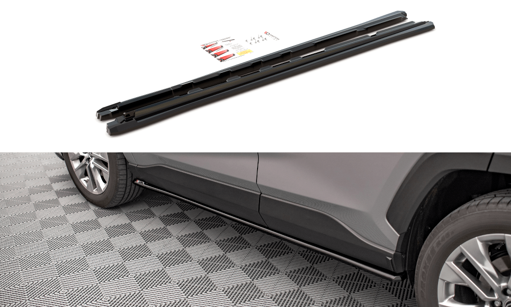 Maxton Design Side Skirts Diffusers Toyota Rav4 MK5