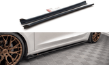 Maxton Design Side Skirts Diffusers V.2 Tesla Model 3