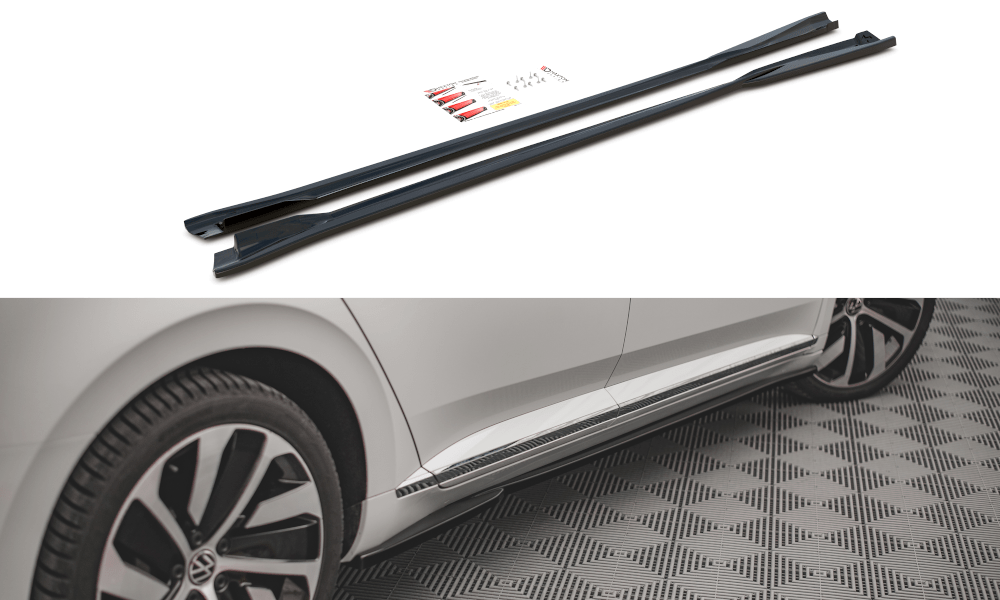Maxton Design Side Skirts Diffusers Volkswagen Arteon R-Line Facelift