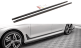 Maxton Design Side Skirts Diffusers For BMW 7 Long M-Pack G12