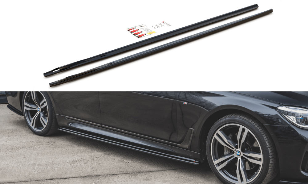 Maxton Design Side Skirts Diffusers For BMW 7 M-Package G11