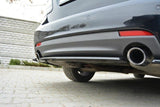 Maxton Design Caentral Rear Splitter Saab 9-3 Aero MK2 Facelift