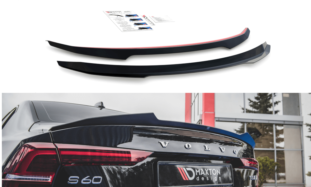 Maxton Design Spoiler Cap Volvo S60 R-Design Mk3