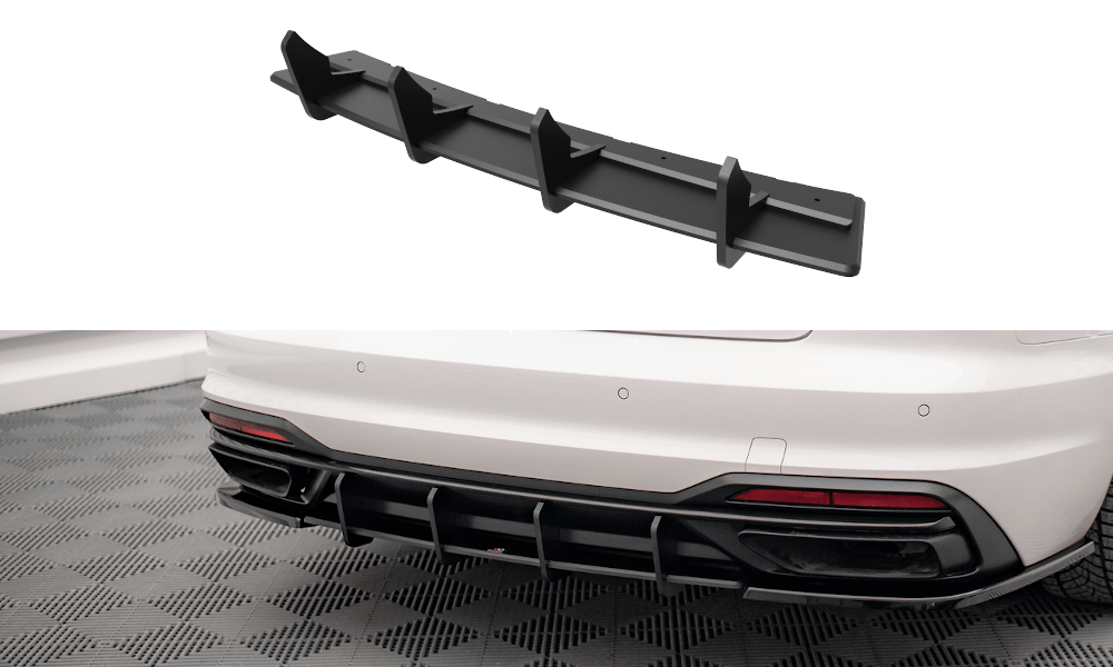 Maxton Design Street Pro Rear Diffuser Audi A4 B9 Facelift (Standard)