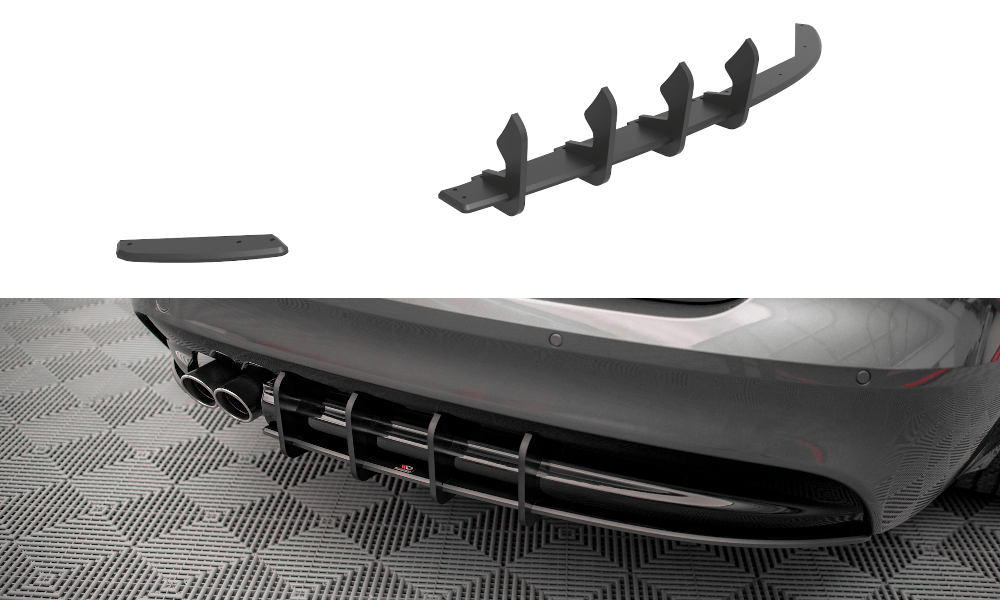 Maxton Design Street Pro Rear Diffuser Jaguar Xf R-Sport MK2