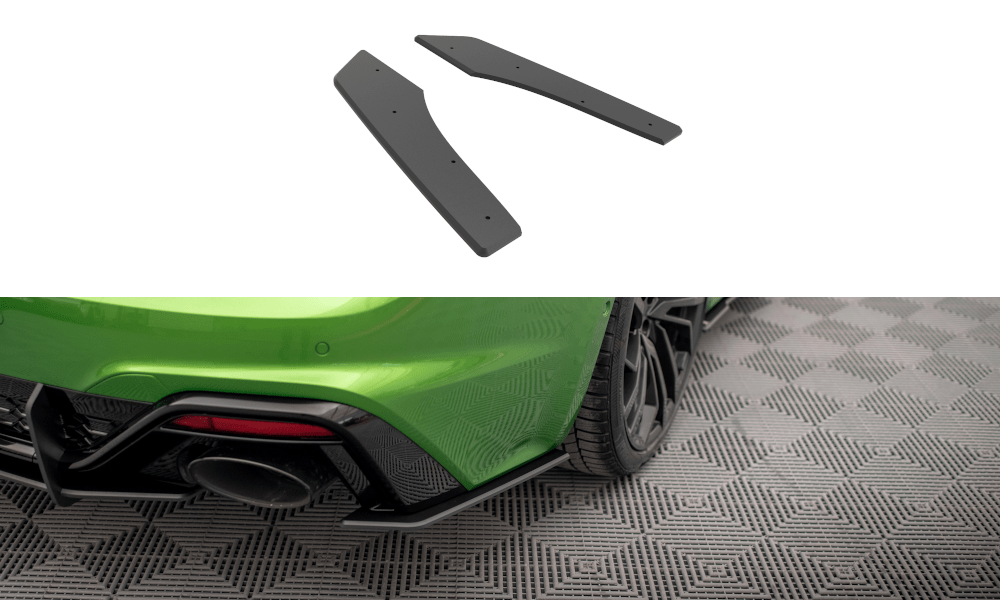 Maxton Design Street Pro Rear Side Splitters Audi Rs5 F5 Facelift