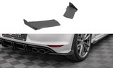 Maxton Design Street Pro Rear Side Splitters + Flaps VW Golf R Mk7