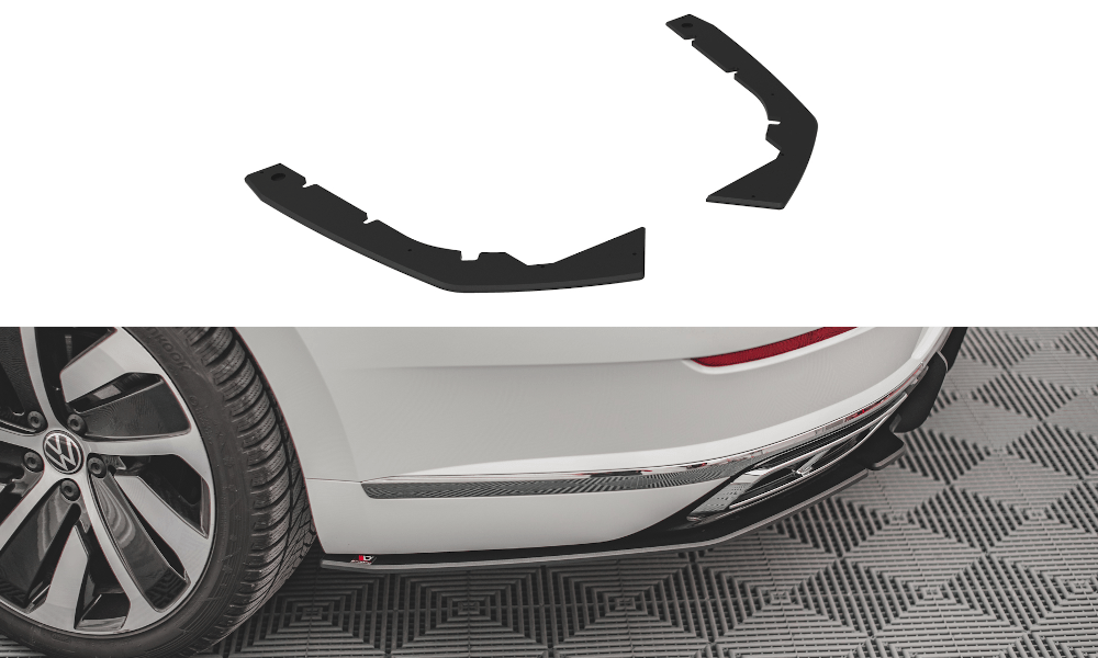 Maxton Design Street Pro Rear Side Splitters Volkswagen Arteon R-Line Facelift (NLA)