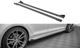 Maxton Design Street Pro Side Skirts Diffusers + Flaps VW Golf R Mk7