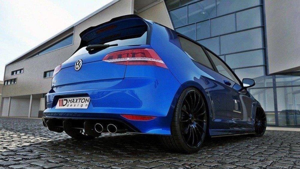 Maxton Design VW Golf 7 R Hatchback Rear Diffuser & Rear Side Splitters