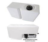 Burger Motorsport - 2 Gallon Stealh Water/Methanol Injection (WMI) Tank - BMW / F10 / 5-Series