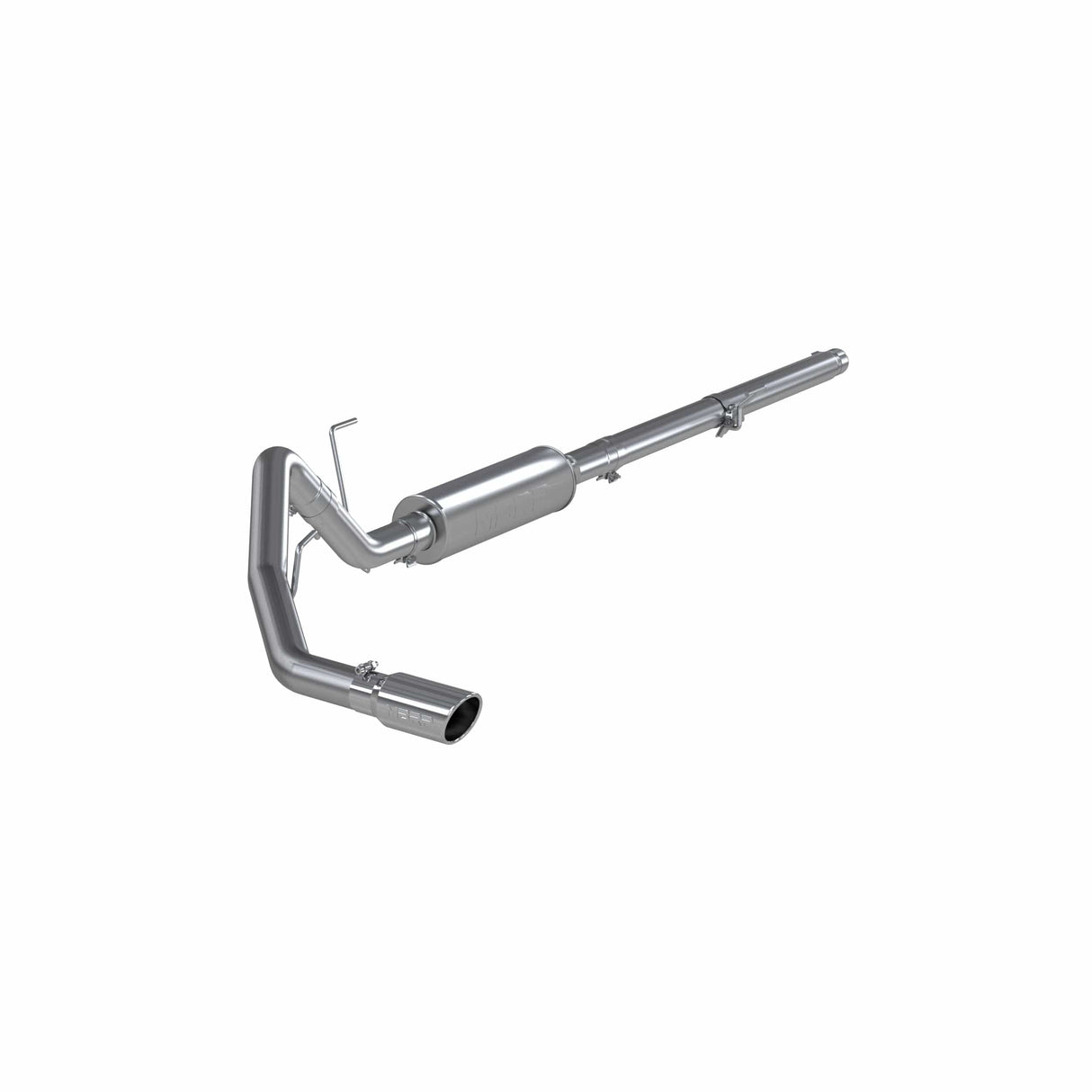MBRP 2004-2008 Ford F150 EC/CC-SB Cat Back Single Side (Aluminum)