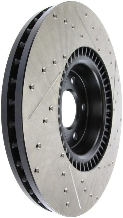 StopTech Slotted & Drilled Sport Brake Rotor Set (356mm) - Audi / C7 / A6 / A7 / S6 / S7 / D4 / A8 / S8