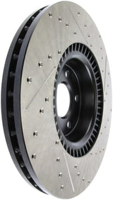 StopTech Slotted & Drilled Sport Brake Rotor Set (356mm) - Audi / C7 / A6 / A7 / S6 / S7 / D4 / A8 / S8