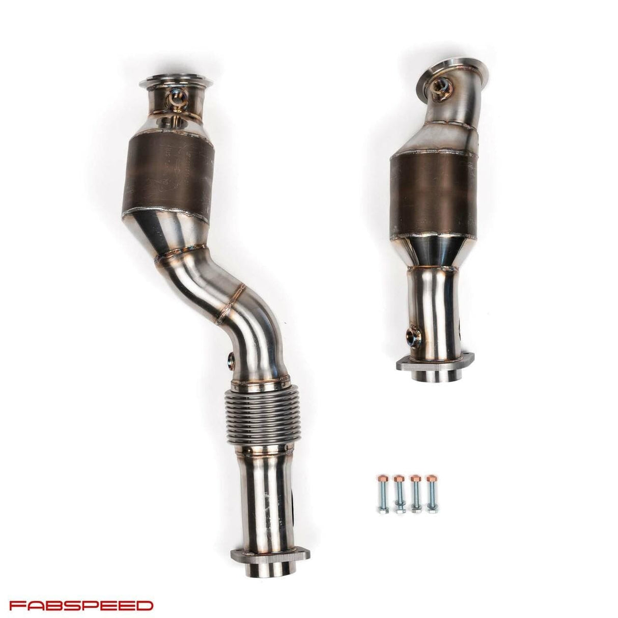 Fabspeed Sport Cat Downpipes (2021+) - BMW / S58 / 3.0L / G87 / G80 / G82 / M3 / M4